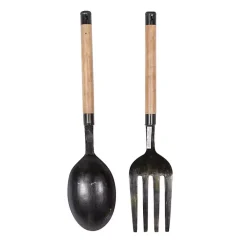 Giant 2-pc. Spoon And Fork Wall Sculptures