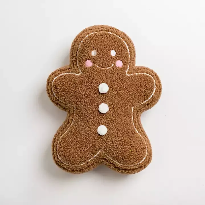Gingerbread Man Pillow