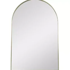 Gold Arch Frame Modern Wall Mirror