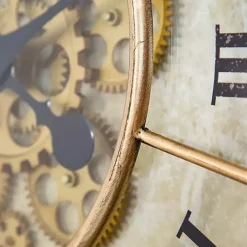 Gold Gilded Frame Round Wall Clock