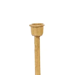 Gold Iron Taper Candle Holder