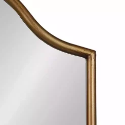 Gold Scalloped Arch Fellows Wall Mirror