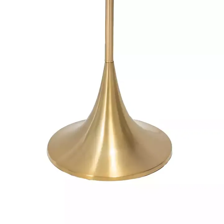 Gold Sleek Modern Floor Lamp