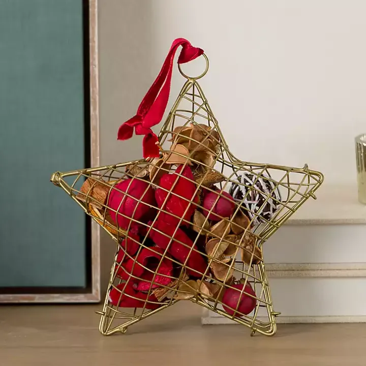 Gold Star Caged Potpourri