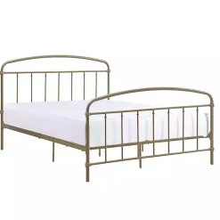 Golden Sun Vintage Arch Queen Bed Frame