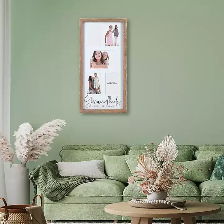 Grandkids Make Life Grand 5-Opening Collage Frame