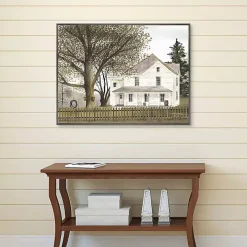 Grandma's House Framed Canvas Art Print