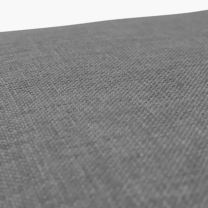 Graphite Tufted Outdoor Settee Cushion