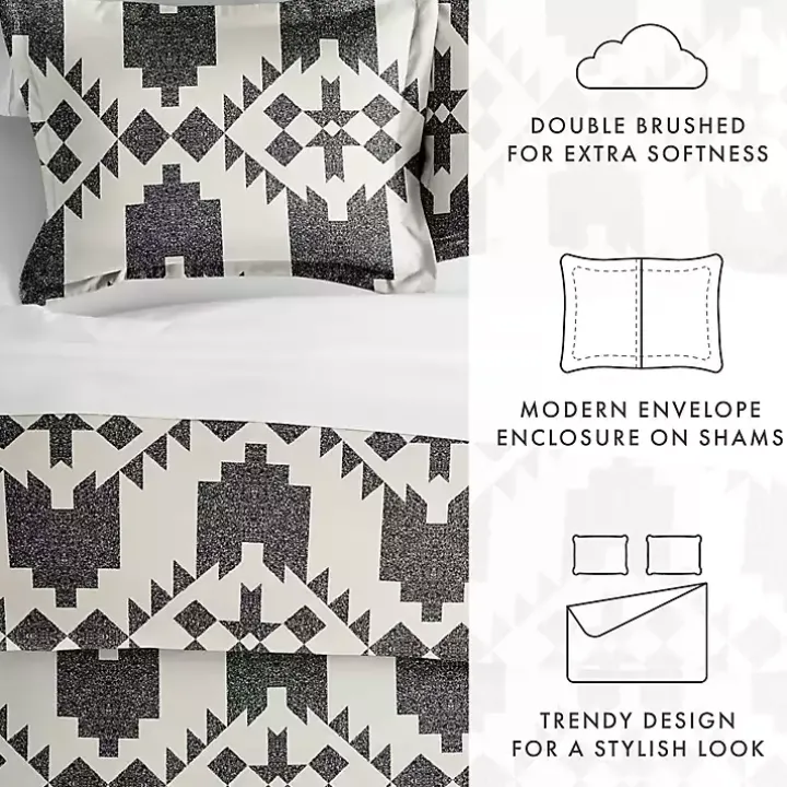 Gray Adobe Diamond 2-pc. Twin Duvet Cover Set