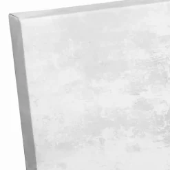 Gray and Green Abstract Geometric Canvas Wall Art