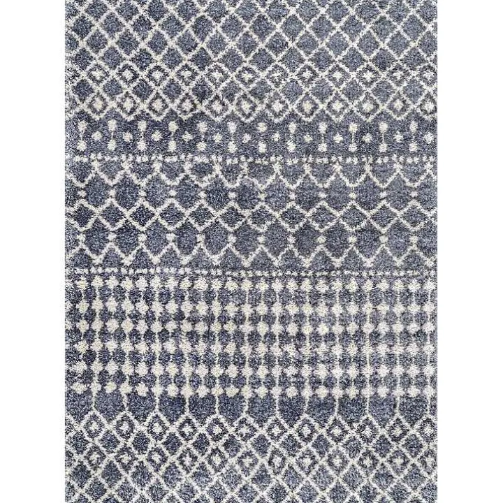 Gray Barbara Moroccan Area Rug, 5x8