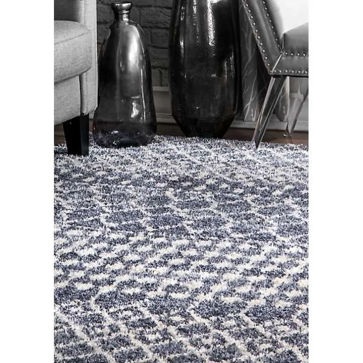 Gray Barbara Moroccan Area Rug, 8x10