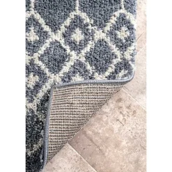 Gray Barbara Moroccan Area Rug, 8x10