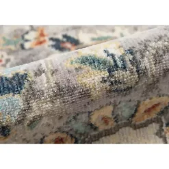 Gray Bohemian Area Rug, 7x9