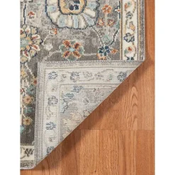 Gray Bohemian Area Rug, 7x9