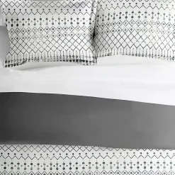 Gray Bohemian 3-pc. King Duvet Cover Set