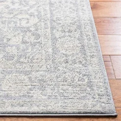 Gray Brentwood Traditional Area Rug, 8x10