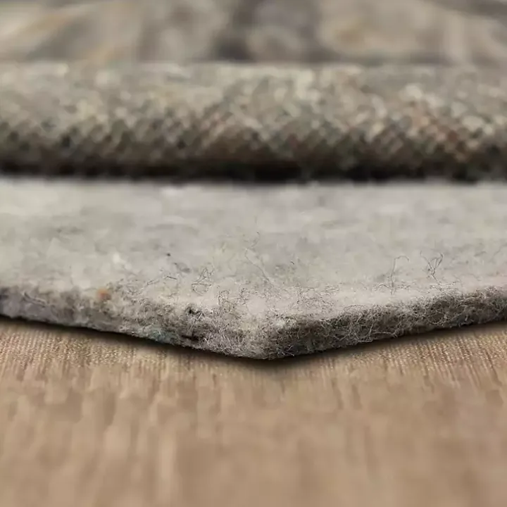 Gray Comfort Cushion Rug Pad, 5x8