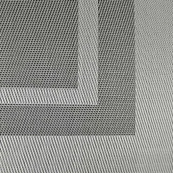 Gray Double Frame Placemats, Set of 6