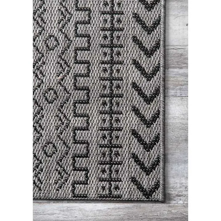 Gray Jamie Outdoor Area Rug, 6x9