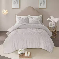 Gray Medallion California King 3-pc. Comforter Set