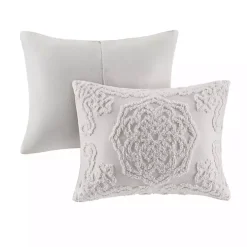 Gray Medallion California King 3-pc. Comforter Set