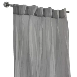 Gray Paloma Curtain Panel, 84 in.
