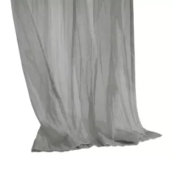 Gray Paloma Curtain Panel, 84 in.