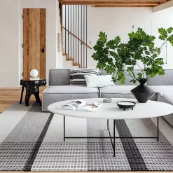 Gray Portland Emily Henderson x RugsUSA Rug, 4x6