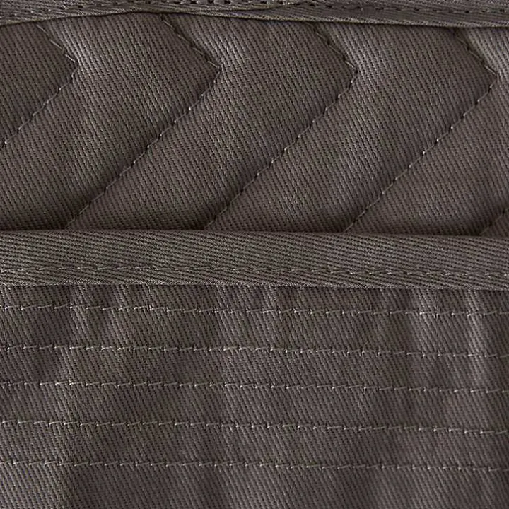 Gray Quilted 3-pc. Potholder Set