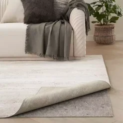 Gray Reversible Non-Slip Rug Pad, 3x5