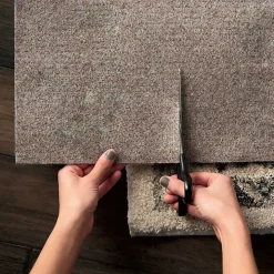 Gray Reversible Non-Slip Rug Pad, 3x5