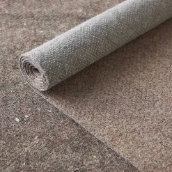 Gray Reversible Non-Slip Rug Pad, 6x8