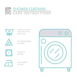 Gray Stripe Ombre Shower Curtain