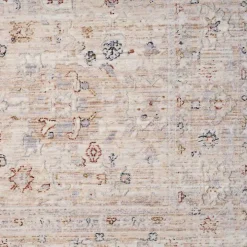 Gray Subtle Pattern Area Rug, 5x7