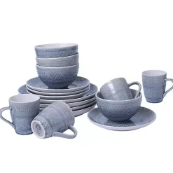 Gray Tessa 16-pc. Dinnerware Set