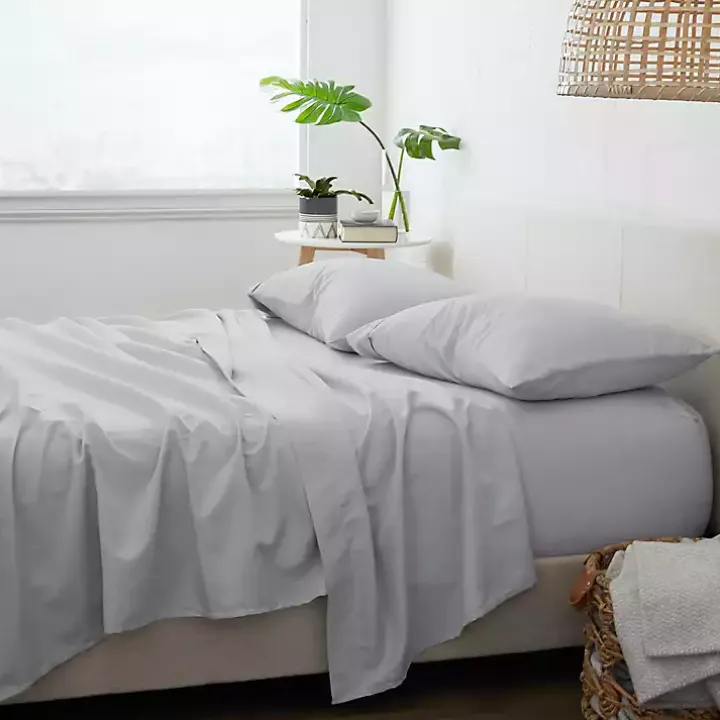 Gray Ultra Soft 3-pc. Twin Sheet Set