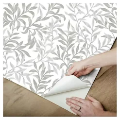 Gray Vines Peel & Stick Wallpaper
