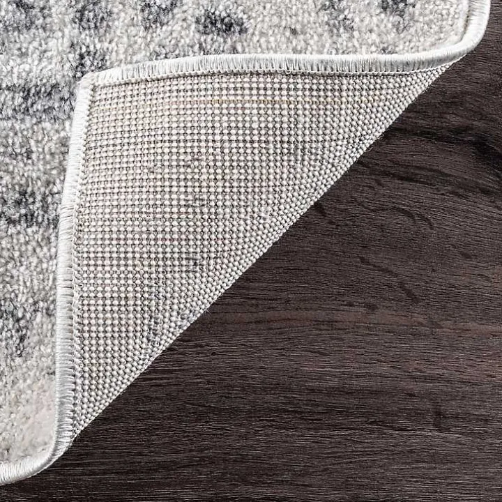 Gray Vintage Distressed Area Rug, 10x14