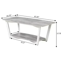 Graystone White Joanne Coffee Table