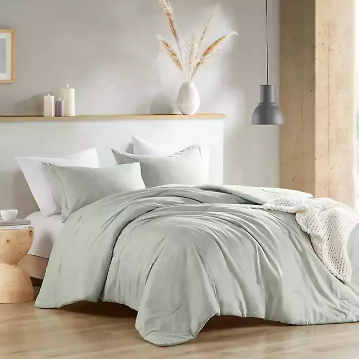 Green Chambray 2-pc. Twin/Twin XL Comforter Set