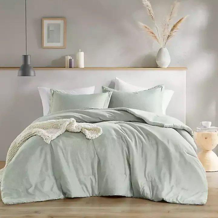 Green Chambray 2-pc. Twin/Twin XL Comforter Set