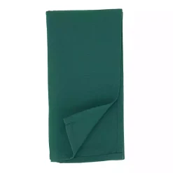 Green Everyday Polyester Cloth Napkins, Set of 12