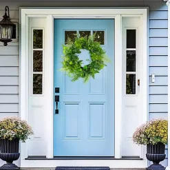 Green Fern Foliage Wreath
