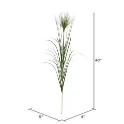 Green Grass Spray Stems, Set of 6