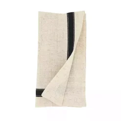 Grosgrain Accent Napkins, Set of 4