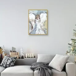 Guard and Protect Angel Framed Art Print
