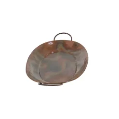 Hammered Copper 3-pc. Iridescent Tray Set