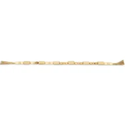 Handcrafted Natural Wood Beaded Garland