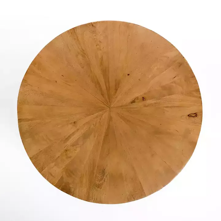 Hayden Wood and Gunmetal Coffee Table